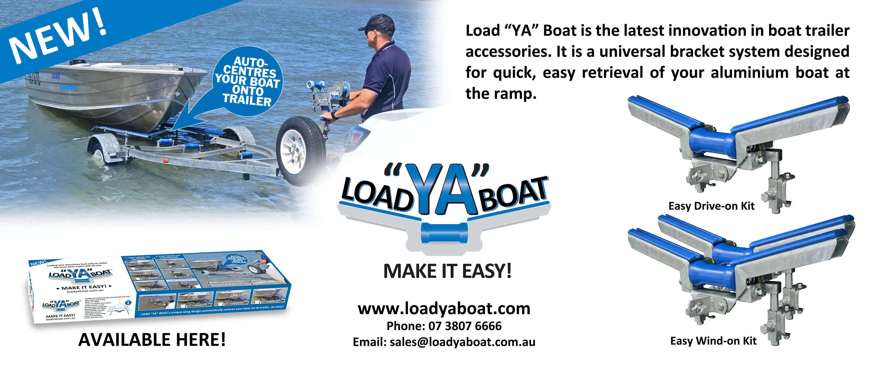 Load Ya Boat alternate display banner artwork